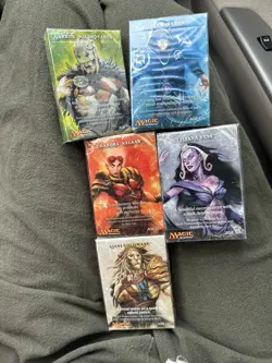 MTG 5 SEALED Planeswalker Decks Brand New 2010 Never Opened - Image 1