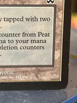 Peat Bog - Mercadian Masques - Magic The Gathering - Image 4