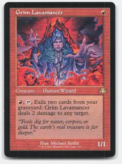Grim Lavamancer (Retro Frame) *Regular* DMR 324 NM-LP - Image 1