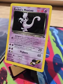 Pokemon TCG Rockets Mewtwo Gym Challenge Holo Card 14/132 Nm - Image 3