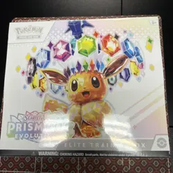 Pokemon Scarlet & Violet: Prismatic Evolutions ETB Sealed Elite Trainer Box - Image 2