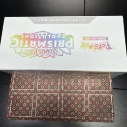 Pokemon Scarlet & Violet: Prismatic Evolutions ETB Sealed Elite Trainer Box - Image 5