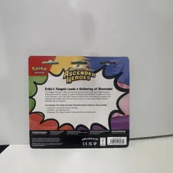 Pokemon Ascended Heroes Erika's Tangela Promo Kit, 2 Booster Packs, Coin - Image 2