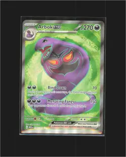 Arbok ex 185/165 Sv: Scarlet & Violet 151 NM Pokemon TCG - Image 3