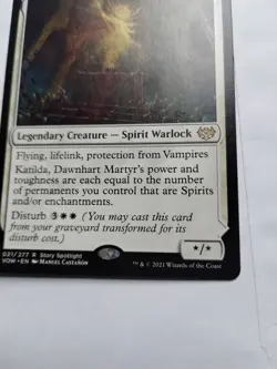 KATILDA, DAWNHART MARTYR mtg NM-M Innistrad: Crimson Vow 1 Rare - Image 2