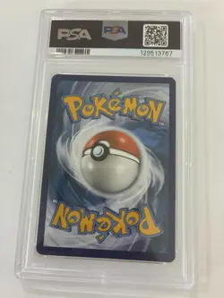2016 Pokemon XY Evolutions Pikachu #35 Cracked Ice Holo PSA 8 NM-MT Theme Deck - Image 4