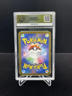 Pokemon Snorlax S&V Pokemon 151 Reverse Holo Rare Masterball #143 AGS 10 - Image 2