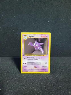 Pokemon Karte Alpollo - 1. Edition - 29/102 Basis Uncommon - Image 1