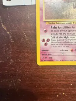 Pokemon TCG Sabrina's Gengar 14/132 Gym Challenge Rare Holo Card - Image 3