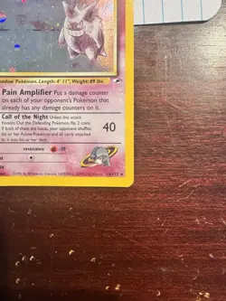 Pokemon TCG Sabrina's Gengar 14/132 Gym Challenge Rare Holo Card - Image 4