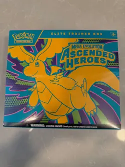 POKEMON Mega Evolution: Ascended Heroes Elite Trainer Box ETB (NEW/SEALED) - Image 1