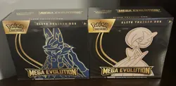 Pokemon Mega Evolution Elite Trainer Box ETB Set of 2 Factory Sealed - Image 1