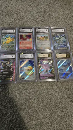 CGC Graded pokemon card lot (8)! - Image 1