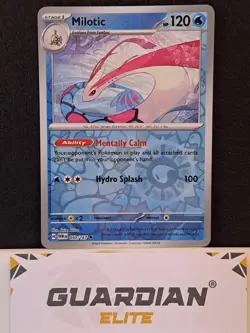 Pokemon TCG Milotic 050/167 Twilight Masquerade Reverse Holo NM/MT - Image 1