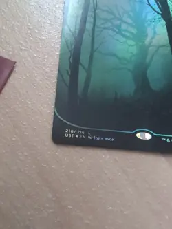 Forest (216) Unstable - Lightly Played Foil - Image 4