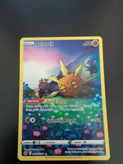 Solrock GG15/GG70 Full Art 2023 Pokemon Crown Zenith Galarian Gallery Card NM - Image 1