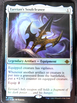 MTG Single - Tarrian's Soulcleaver (Foil) NM Excellent Condition - Image 1