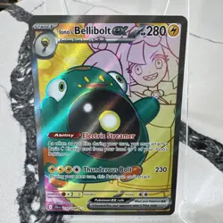 Ionos Bellibolt ex 172/159 Pokemon Journey Together Ultra Rare Full Art - Image 1