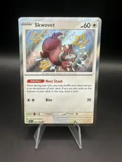 Skwovet 205/091 | Pokemon TCG Paldean Fates | Baby Shiny - Image 1