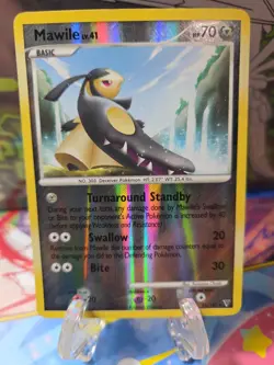Pokemon TCG MAWILE 33/147 REVERSE HOLO RARE | LP/NM | Supreme Victors | 2009 - Image 1