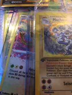 MACHAMP POKEMON CARD FACTORY SEALED 1st Edition 1999 Mint Condition WOTC HOLO!! - Image 2
