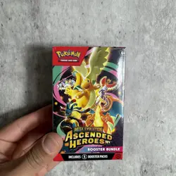 Pokemon Ascended Heros Booster Bundle Sealed Mega Evolution - Image 1