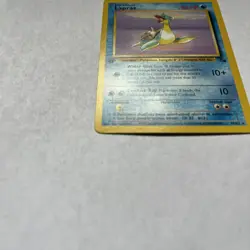 Pokemon TCG Fossil Lapras First Edition Non Holo Rare 25/62 LP - Image 4