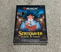 Magic The Gathering Strixhaven Collector Booster Pack Box - 15 Cards 630509958610 - Image 1