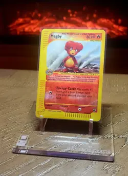 Pokemon Expedition Magby Reverse Holo RARE 17/165 LP-NM!!! - Image 4