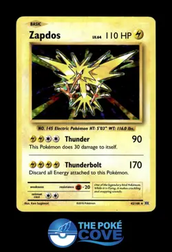 Zapdos 42/108 | Evolutions Holo | Pokemon Rare Holo | MP - Image 1