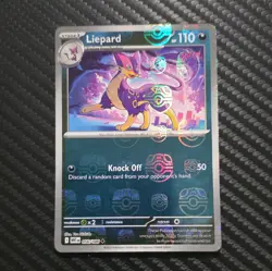 The Pokemon Company Liepard 056/086 Sv: White Flare Master Ball Holo Uncommon - Image 1
