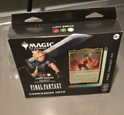 MTG FF Magic The Gathering Final Fantasy VII Commander Deck Cloud Limit Break - Image 1