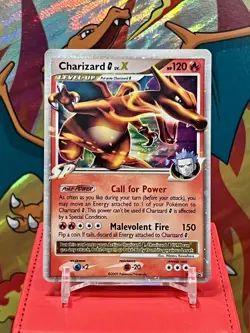 RARE Charizard LV.X DP45 Diamond & Pearl HOLO Black Star Promo Pokemon TCG LP-NM - Image 1