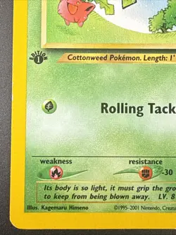 1st Edition Pokemon Hoppip Neo Discovery 55/75 - Image 5