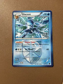 Pokemon TCG Glaceon Team Plasma, Plasma Freeze Rare Regular 23/116 NM - Image 1