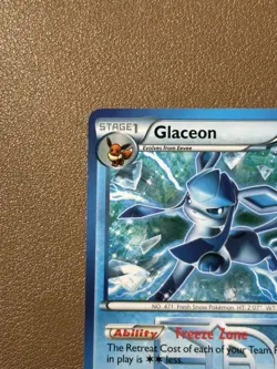 Pokemon TCG Glaceon Team Plasma, Plasma Freeze Rare Regular 23/116 NM - Image 2