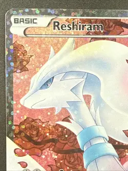 Reshiram (Full Art) RC22/RC25 - Pokemon Legendary Treasures - Lightly Played - Image 2