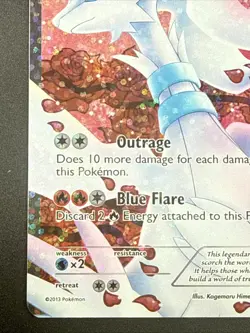 Reshiram (Full Art) RC22/RC25 - Pokemon Legendary Treasures - Lightly Played - Image 5