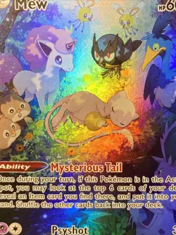 Mew GG10/GG70 Pokemon TCG SWSH: Crown Zenith: Galarian Gallery Ultra Rare Holo - Image 2