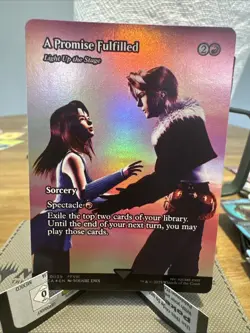 A Promise Fulfilled - (Showcase) Final Fantasy: Through the Ages Foil - Image 1