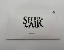 MTG Secret Lair | Spring Superdrop: Goblingram ~FULL SEALED SET~ *Non-FOIL* - Image 1