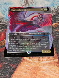 MTG Foil Reversible Dragonlord Ojutai Secret Lair They Grow Up So Fast Boss - Image 1