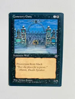 1X MTG MAGIC THE GATHERING CEMETERY GATE NM-MT CARD - Image 1