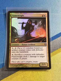 Magic the Gathering MTG Conspiracy FLAMEWRIGHT Foil - Image 1
