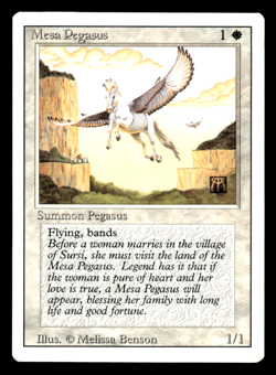 Mesa Pegasus - MTG - Revised Edition NM - Magic the Gathering - Image 1