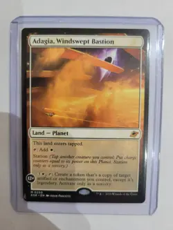 Adagia, Windswept Bastion - NM - Mythic - Edge Of Eternities - Image 1