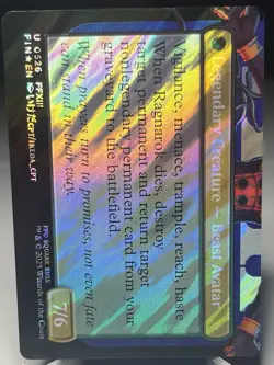 Fang, Fearless l'Cie (Borderless) (Surge Foil) Final Fantasy Foil - Image 2