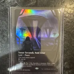 Susur Secundi, Void Altar (Borderless) Edge of Eternities Foil - Image 1