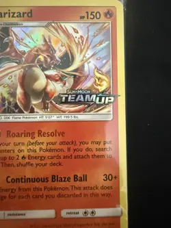 PRERELEASE Charizard SM158 Team Up Black Star Promo Pokemon Card 2019 NM SEALED - Image 3