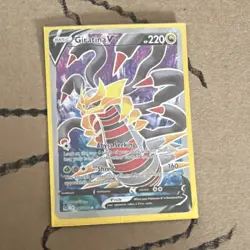 Giratina V 185/196 Swsh11: Lost Origin Ultra Rare Full Art Holo Pokemon TCG Card - Image 1